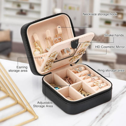 Travel Jewelry Box – Elegant & Portable Jewelry Organizer