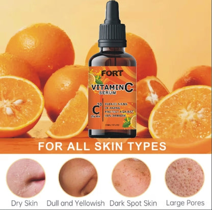 FORT Vitamin C Serum – Dark Spots, Acne Marks & Skin Brightening