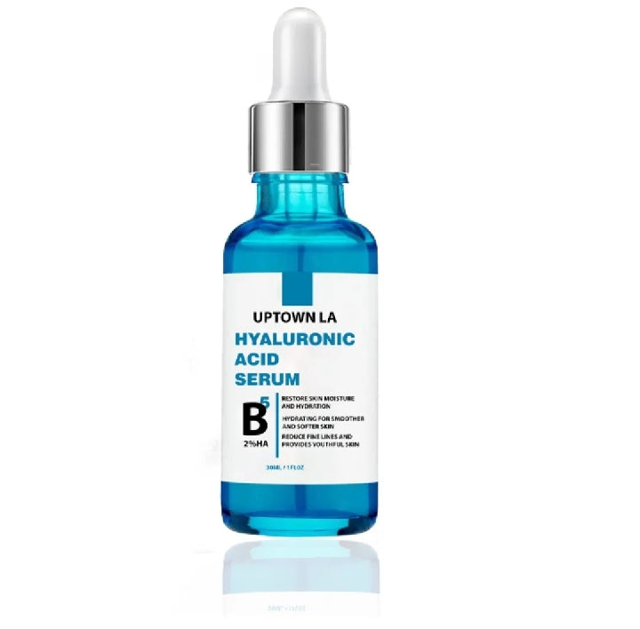 UPTOWN LA Hyaluronic Acid Face Serum – Hydrating & Plumping Formula