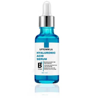 UPTOWN LA Hyaluronic Acid Face Serum – Hydrating & Plumping Formula
