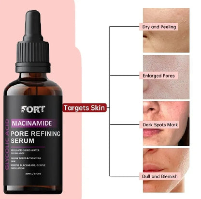 FORT Salicylic Acid Serum – Anti-Acne Face Serum & Dark Spot Correcting Serum for Glowing Skin