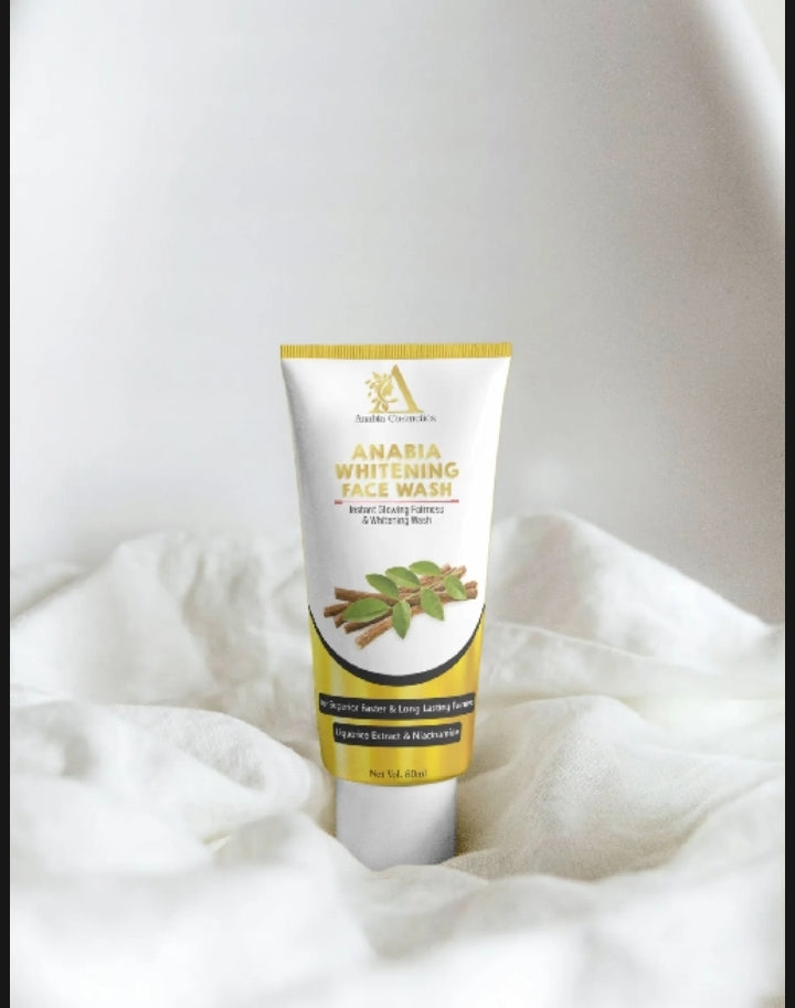 3 Anabia Face Wash whitening face wash, charcoal face wash, Glycolic Face Wash,Acne Face Wash