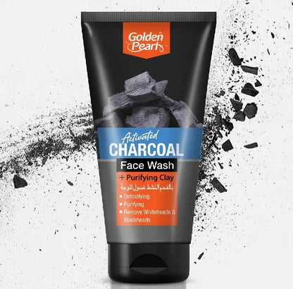 Golden Pearl Ultimate Face Wash Trio – Vitamin C, Flawless & Activated Charcoal