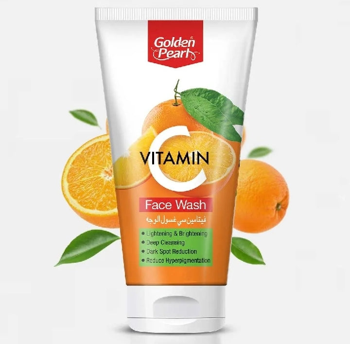 Golden Pearl Ultimate Face Wash Trio – Vitamin C, Flawless & Activated Charcoal