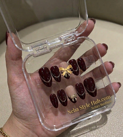 Luxury Curated Press-On Nails - Full Collection Display