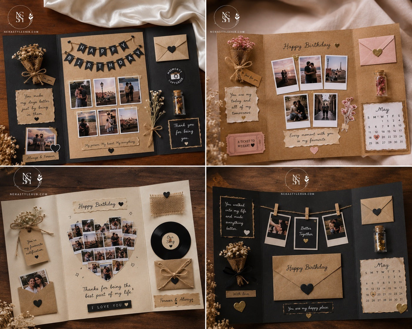 Love Memories Scrapbook - Multiple Styles